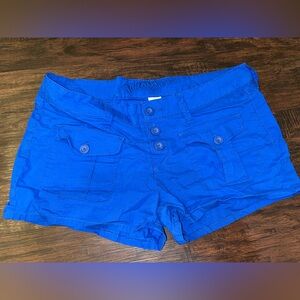 Arizona Jean Company Women's Vibrant Blue Cargo Shorts